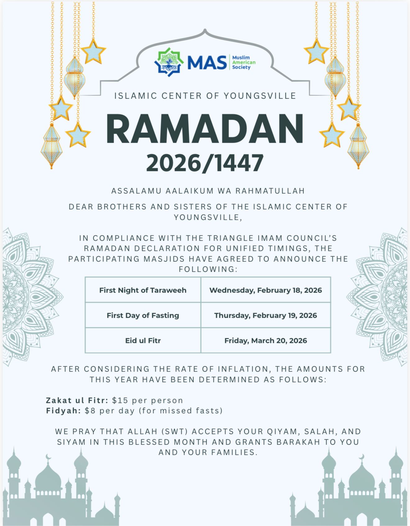 ICY Ramadan 2026 announcement